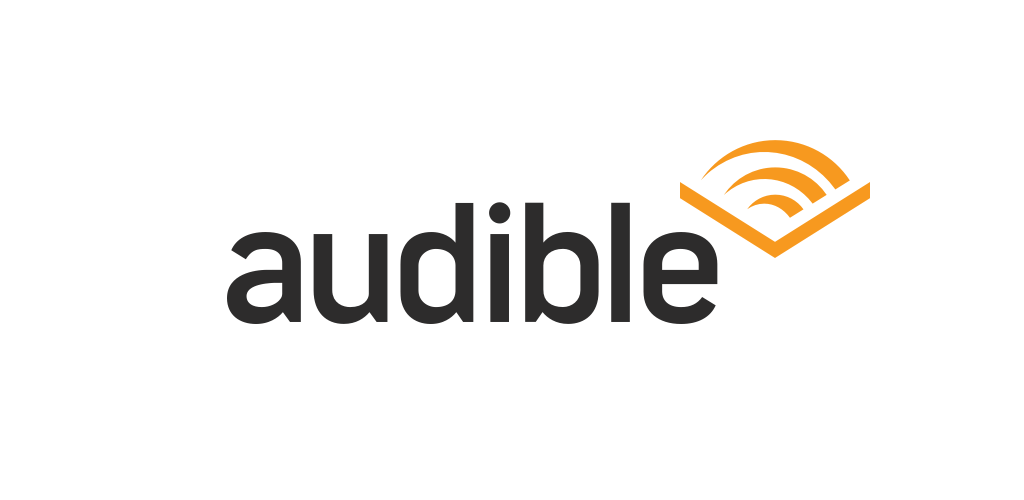 Audible logo on white background