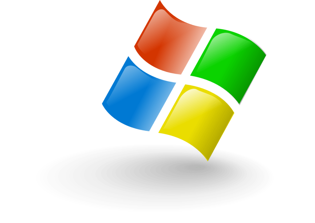 Microsoft Icon Logo on white background