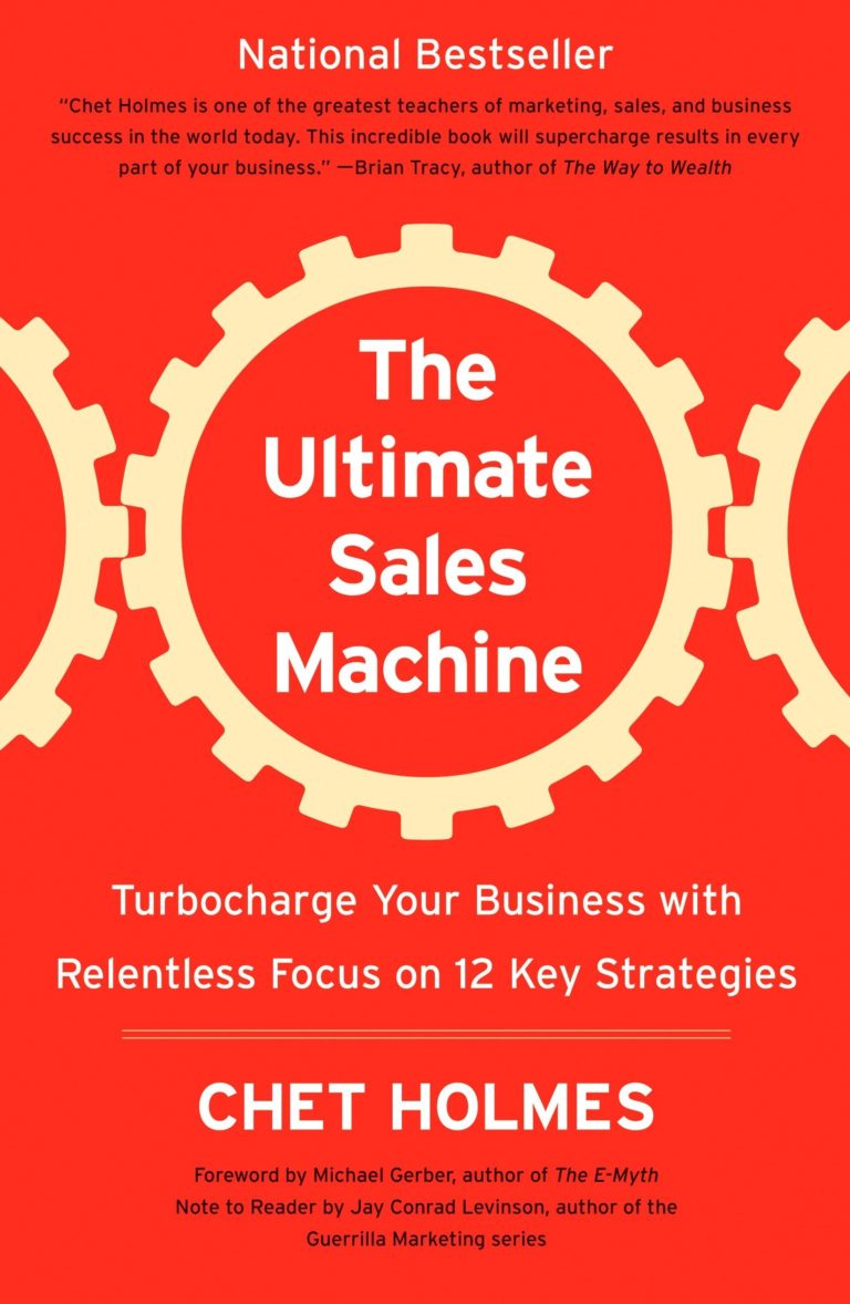 The Ultimate Sales Mchine Bookcover